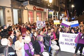 Telde se suma a la manifestación por la Igualdad (Foto Antonio Alí y TA)
